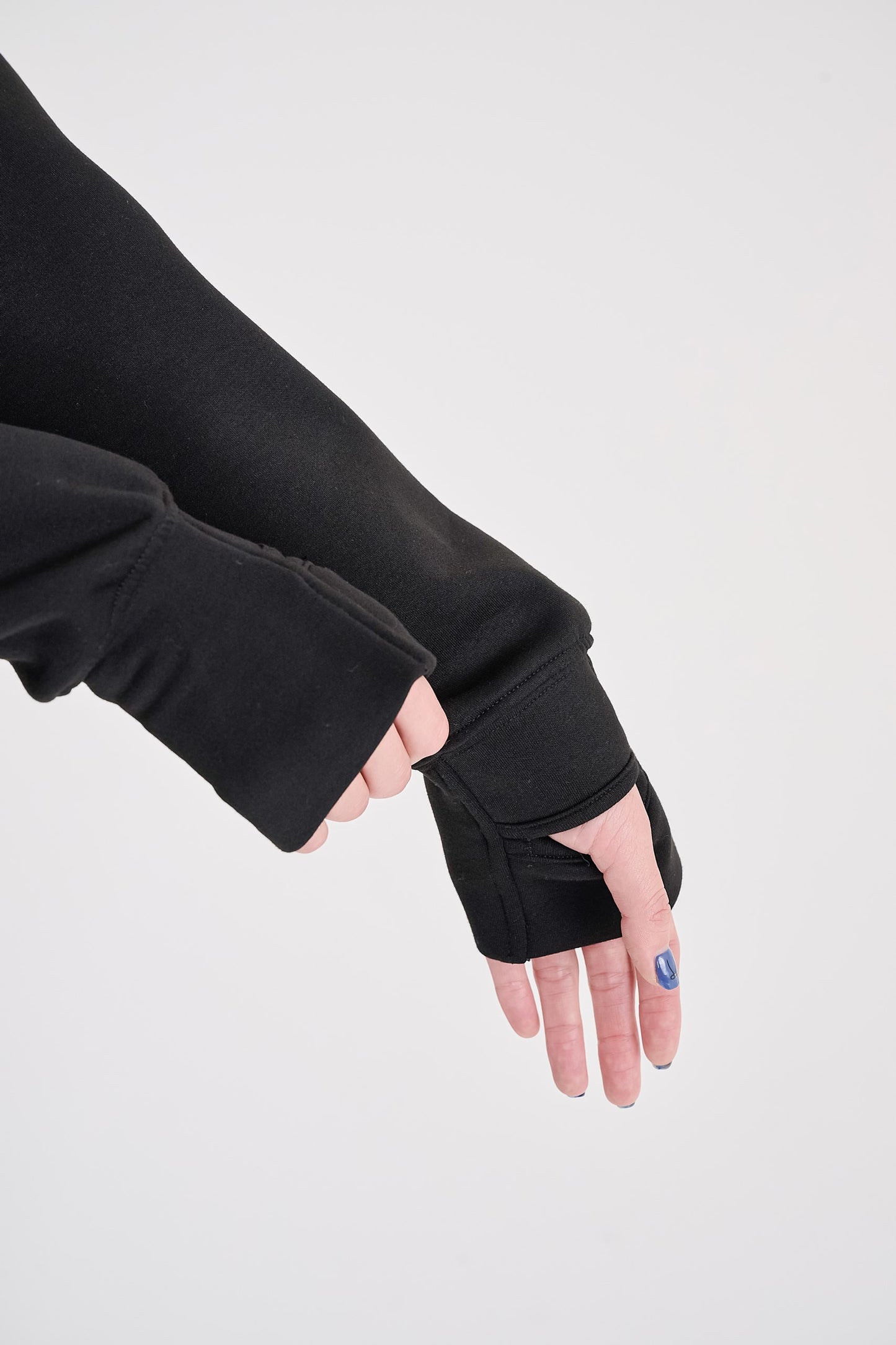 Reflective utility full zip hoodie