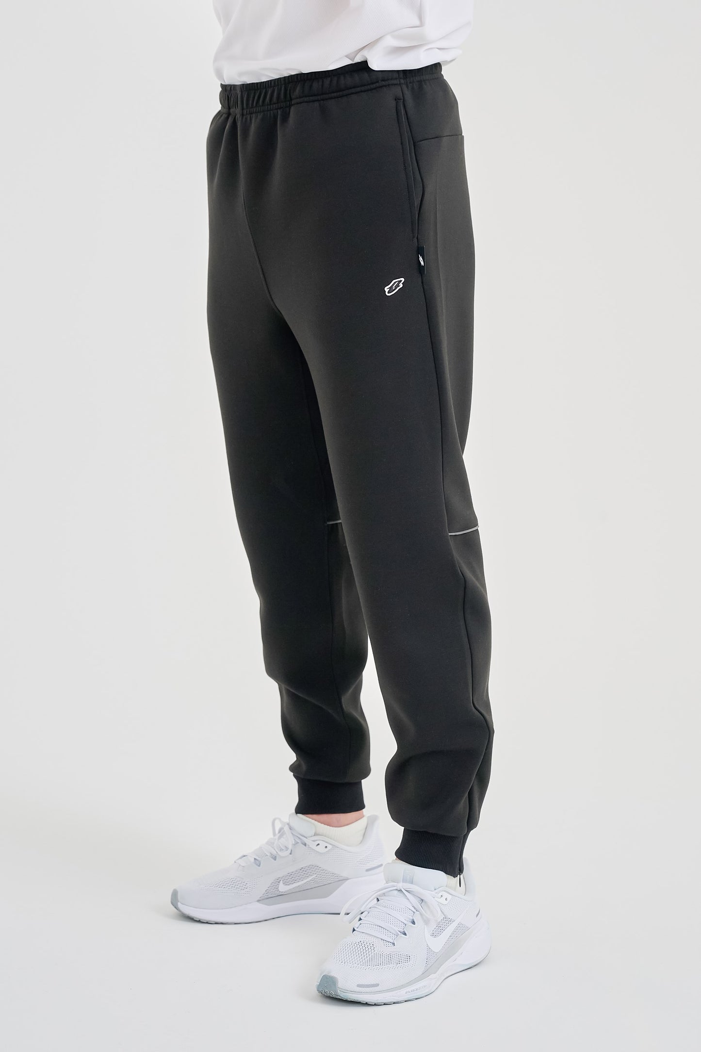 Reflective utility sweat pants