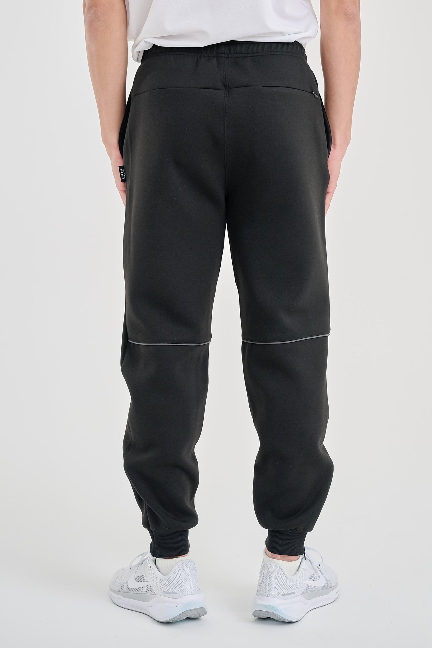 Reflective utility sweat pants