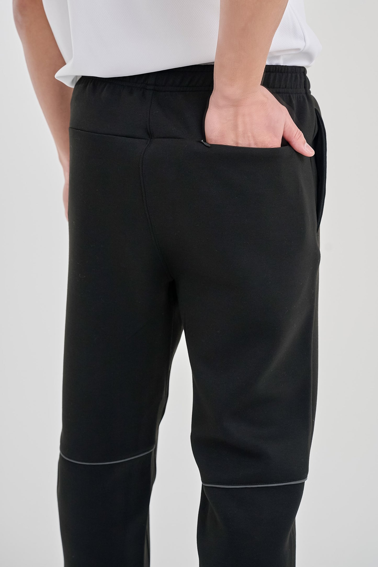 Reflective utility sweat pants