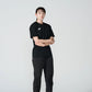 UT5S-A03Moving practice shirt H/S Black