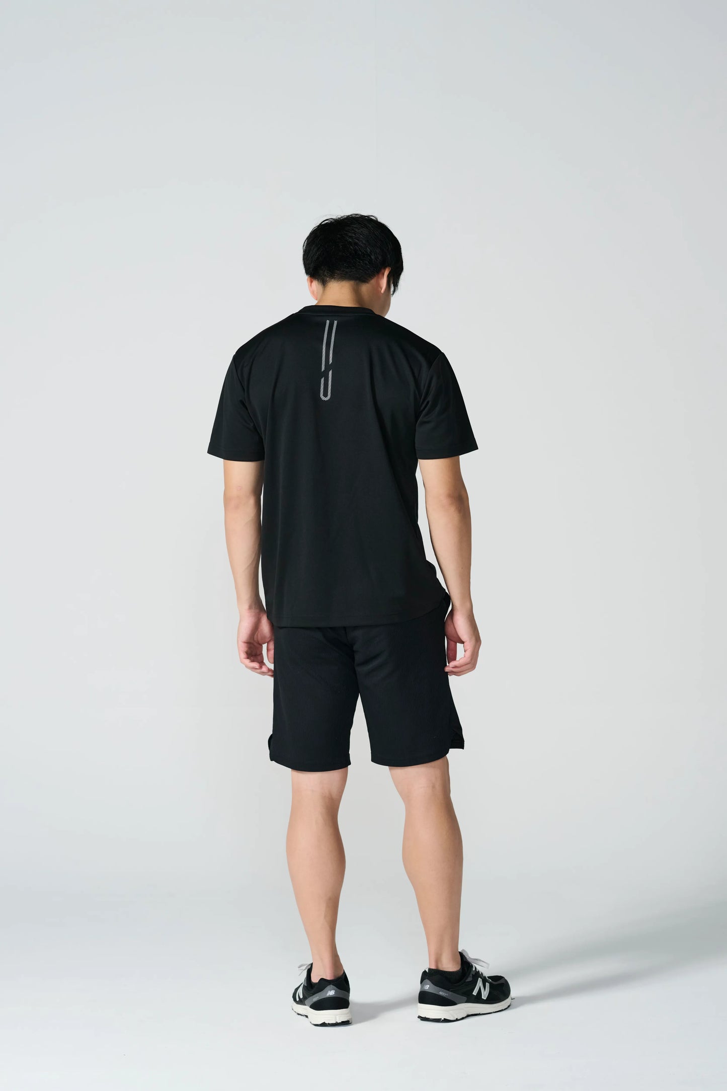 UT5S-A03Moving practice shirt H/S Black