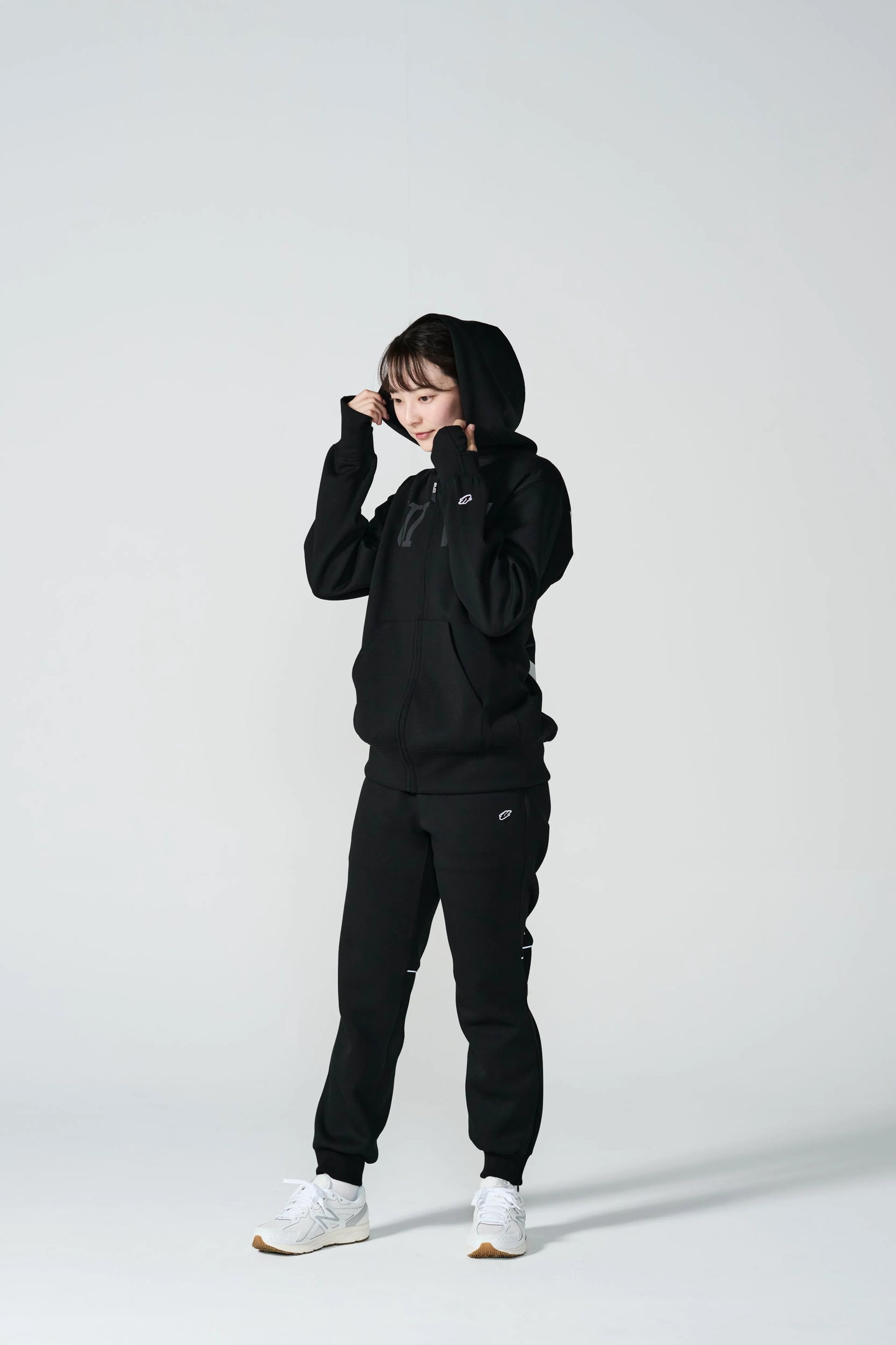 UT5S-C01Reflective utility full zip hoodie